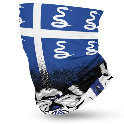 Martinique Flag Face Bandana