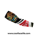 Black Mexico Flag Themed Arm Sleeve
