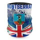 Montserrat Flag Face Bandana
