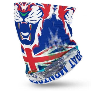 Montserrat Flag Face Bandana
