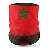 Morocco Flag Face Bandana