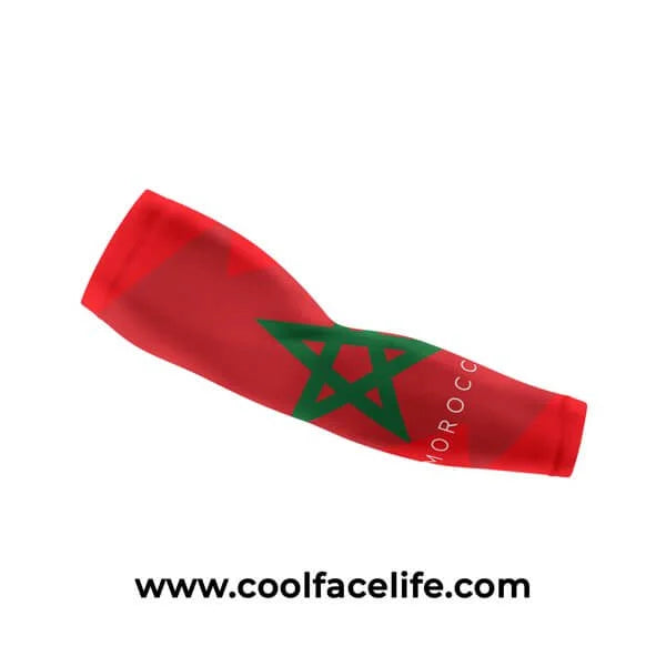 Morocco Flag Arm Sleeve