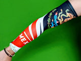 Black Mexico Flag Themed Arm Sleeve