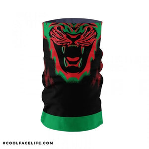 Glow Pan African Flag Face Bandana