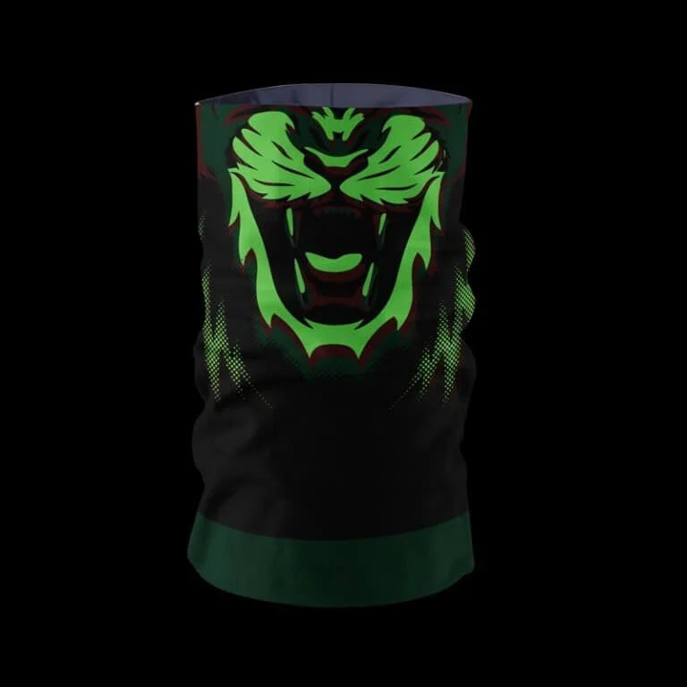 Glow Pan African Flag Face Bandana