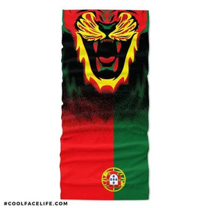 Portugal Flag Face Bandana