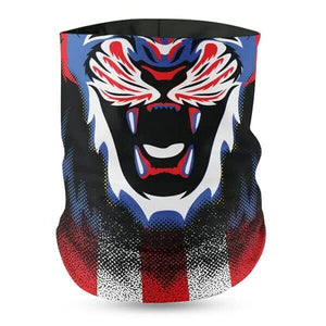 Puerto Rico Flag Face Bandana
