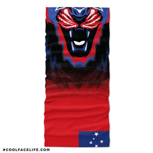 Samoa Flag Face Bandana