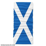 Scotland Flag Face Bandana