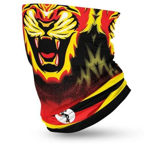 Uganda Flag Face Bandana