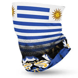 Uruguay Flag Face Bandana