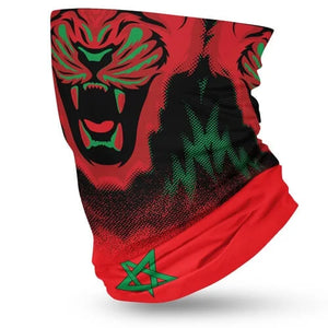 Morocco Flag Face Bandana