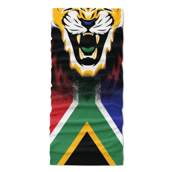 South Africa Flag Face Bandana