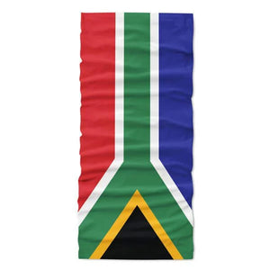 South Africa Flag Face Bandana