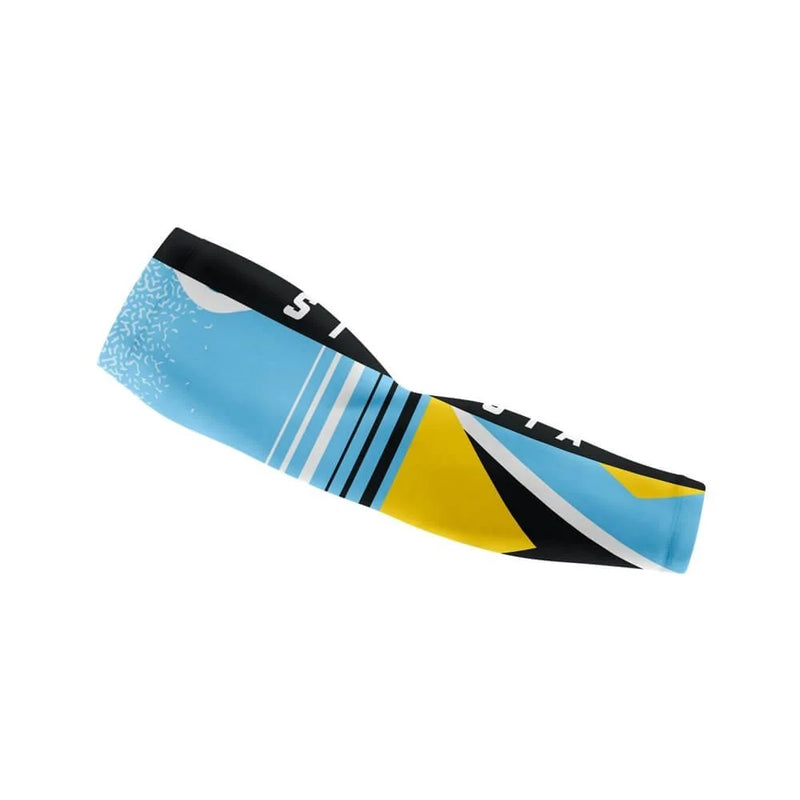 St Lucia Flag Arm Sleeve
