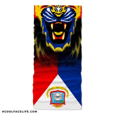 St Maarten Flag Face Bandana