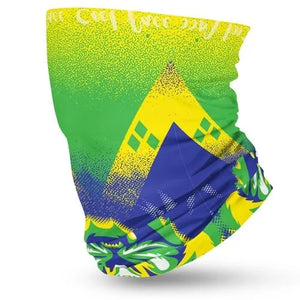 St Vincent Flag Face Bandana