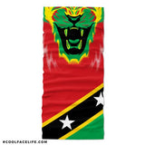 St Kitts Flag Face Bandana