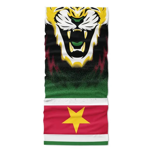 Suriname Flag Face Bandana
