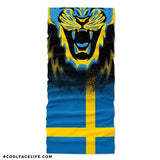 Sweden Flag Face Bandana