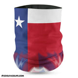 Texas Flag Face Bandana