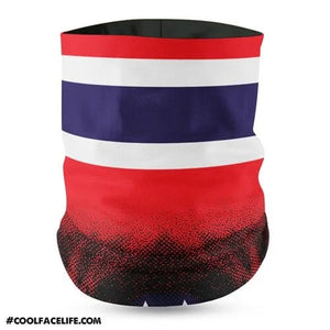 Thailand Flag Face Bandana