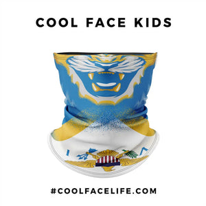 Kid Size – US Virgin Islands Flag Face Bandana