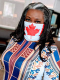 Canada Flag Face Bandana