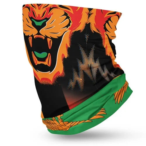 Zambia Flag Face Bandana