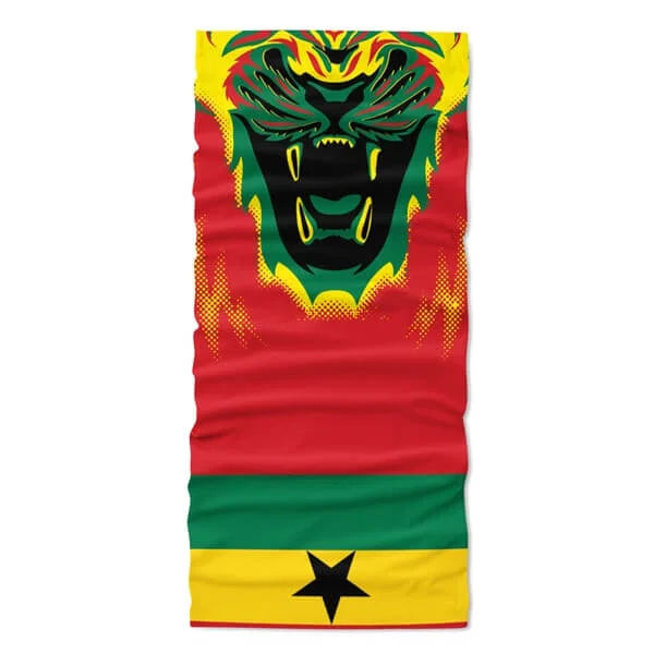 Ghana Flag Face Bandana