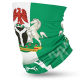 Nigeria Flag Face Bandana