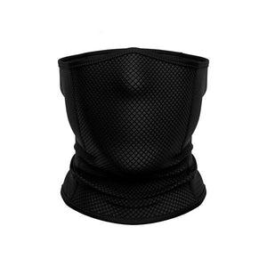 All Black Gaiter - Front - Pro Neck Gaiter
