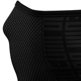 All Black Gaiter - Close Up - Pro Neck Gaiter