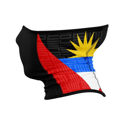 Antigua and Barbuda Face Gaiter - Side - Pro Neck Gaiter