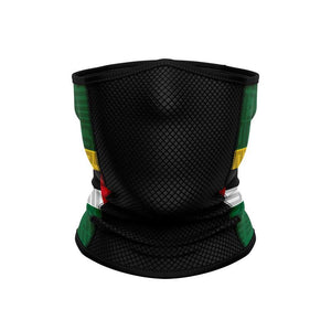 Dominica  Face Gaiter - Front - Pro Neck Gaiter