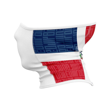 Dominican Republic Face Gaiter  - Side - Pro Neck Gaiter