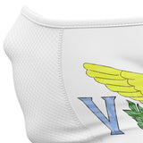 USVI Face Gaiter - Close Up - Pro Neck Gaiter